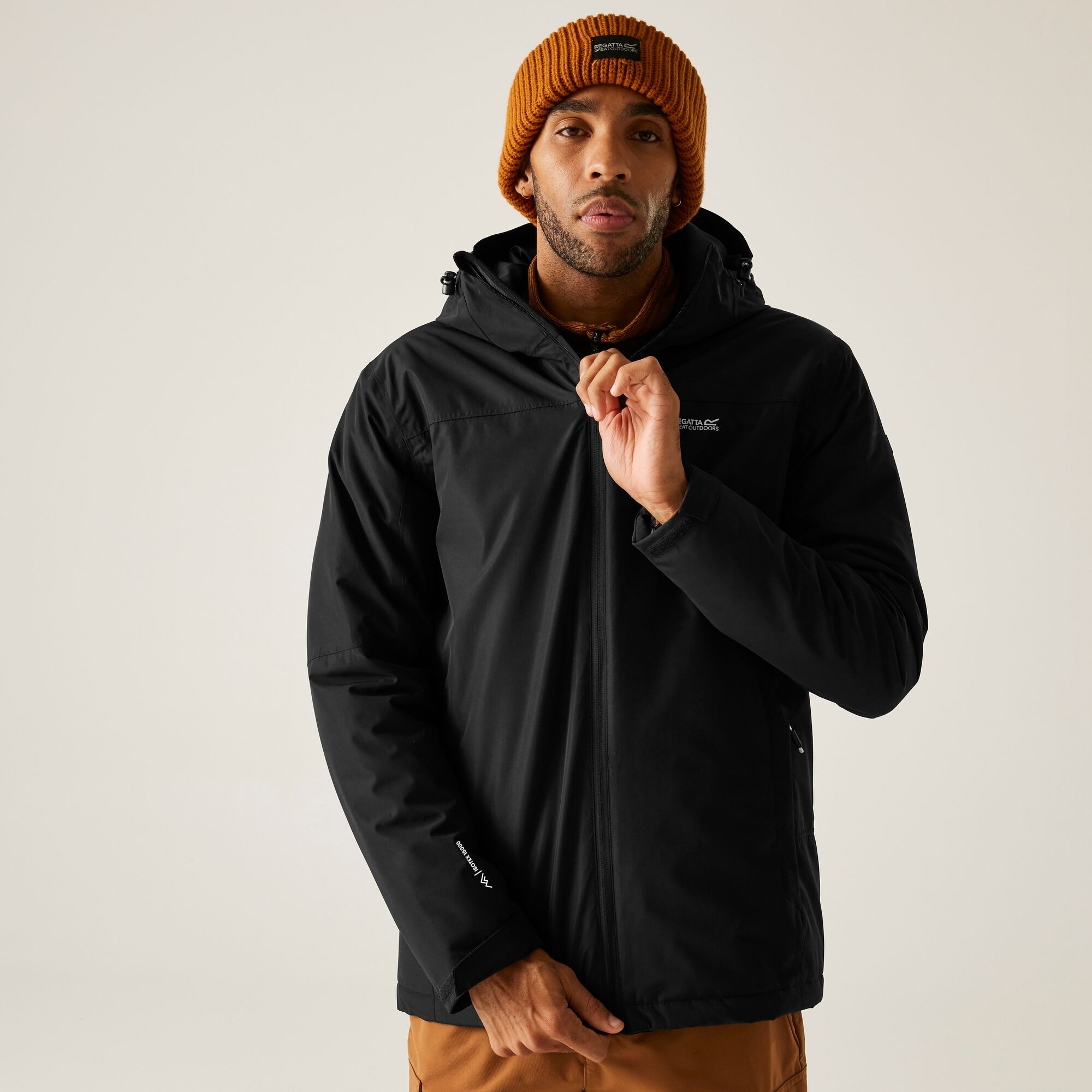 Regatta Waterproof Thornridge Insulated Jacket Size: Xxl Men's Black