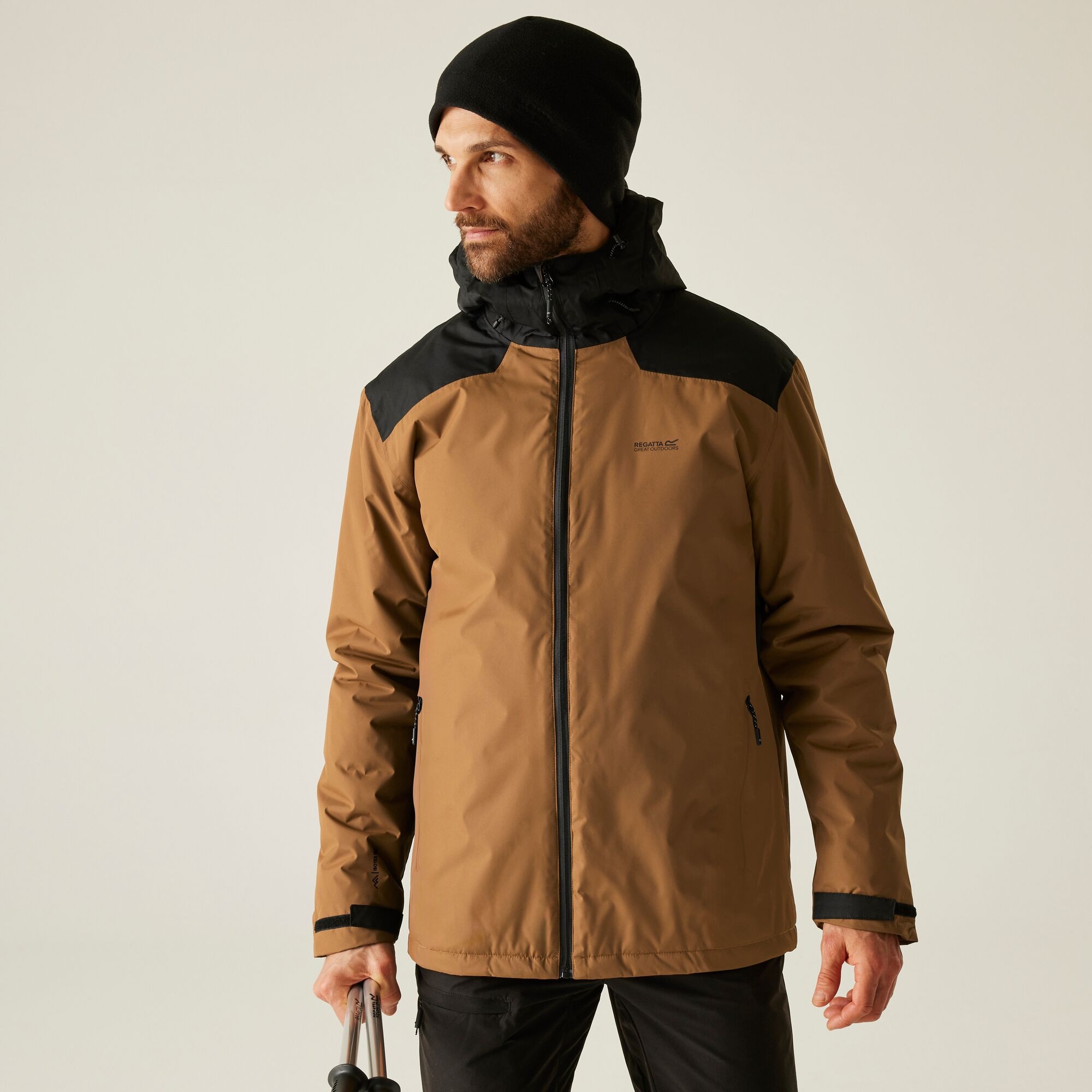 Regatta Waterproof Thornridge Insulated Jacket Size: L Men's Brown