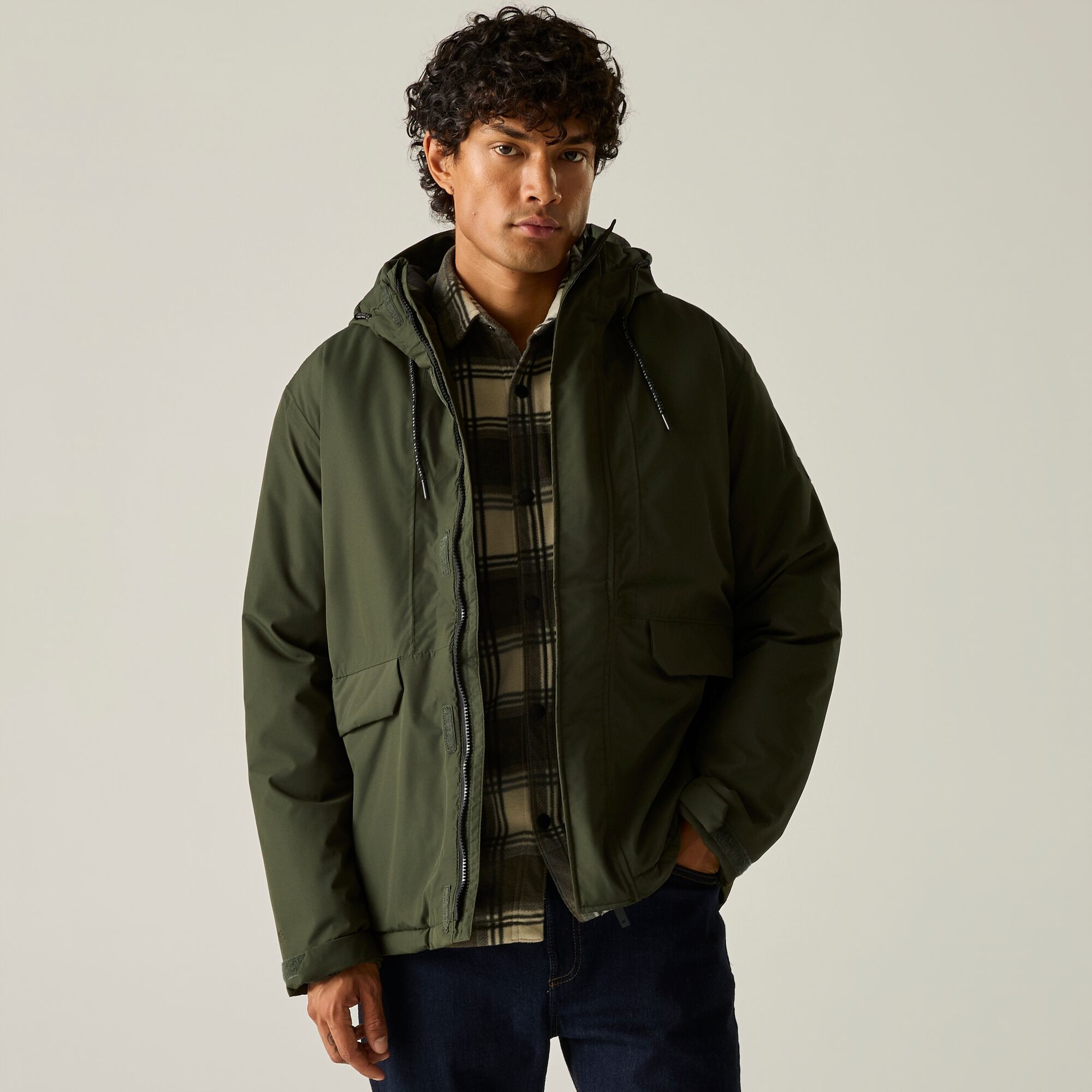Regatta Men's Waterproof Sterlings Insulated Jacket - Green Large