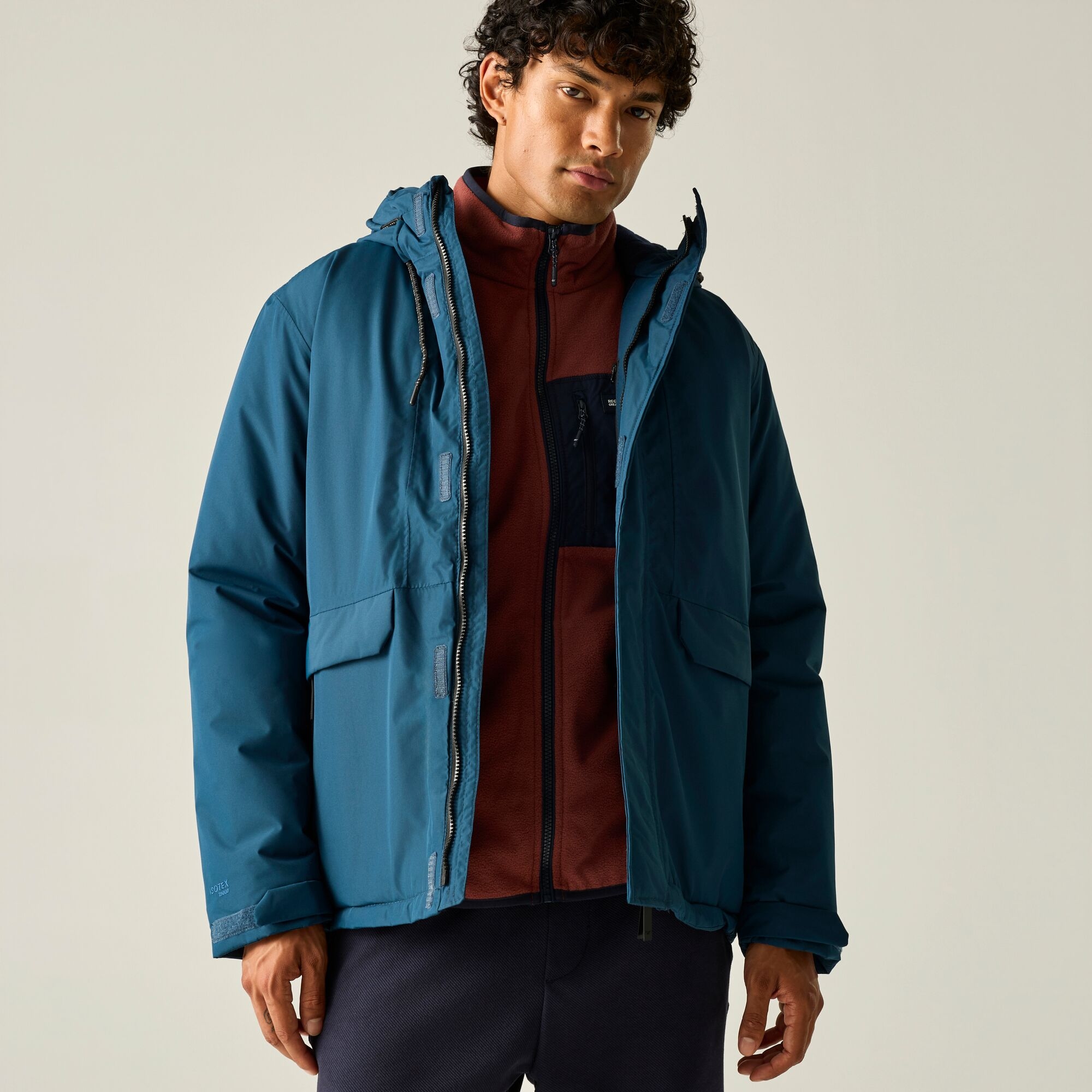 Regatta Waterproof Sterlings Insulated Jacket Size: Xl Men's Blue