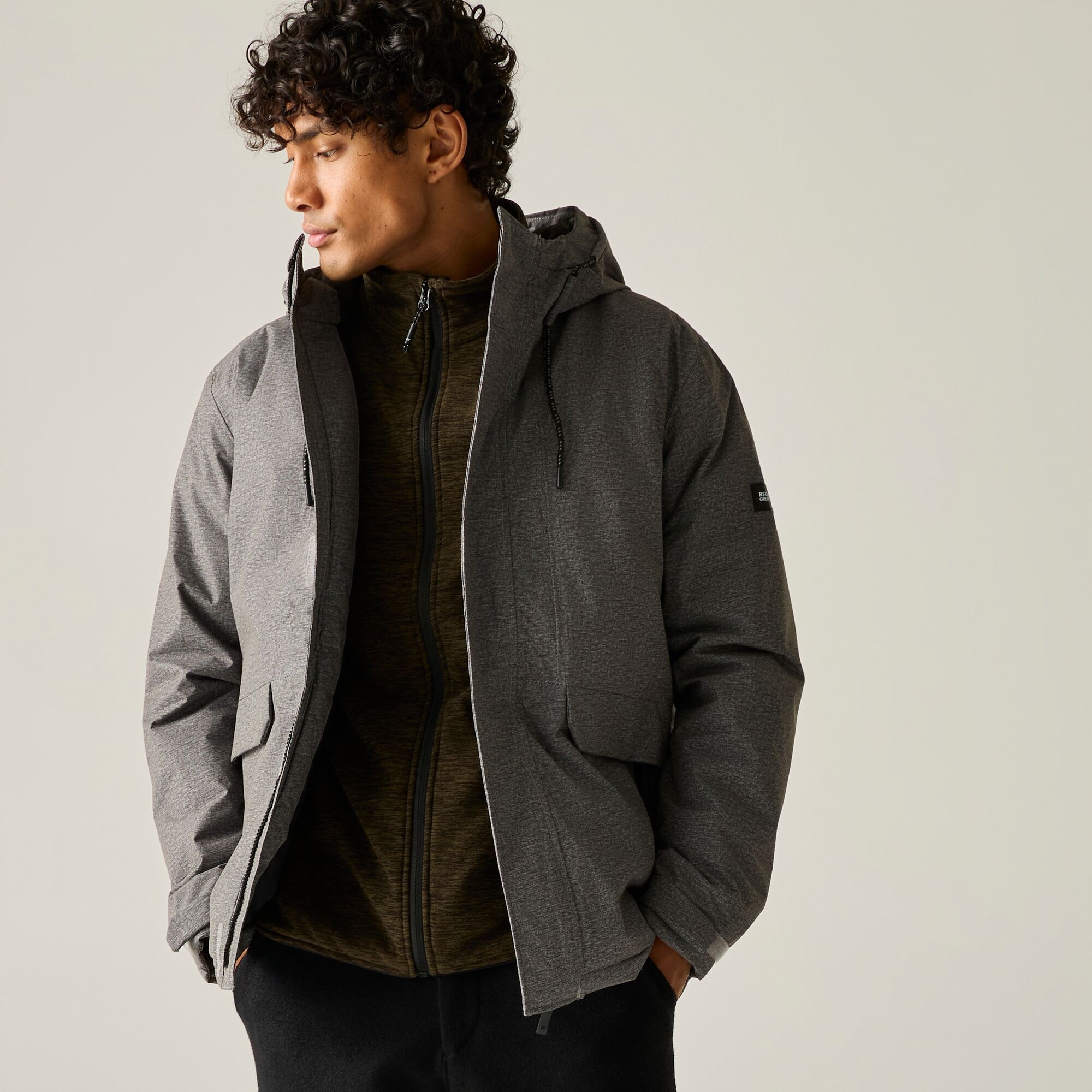 Regatta Waterproof Sterlings Insulated Jacket Size: 3XL Men's Grey