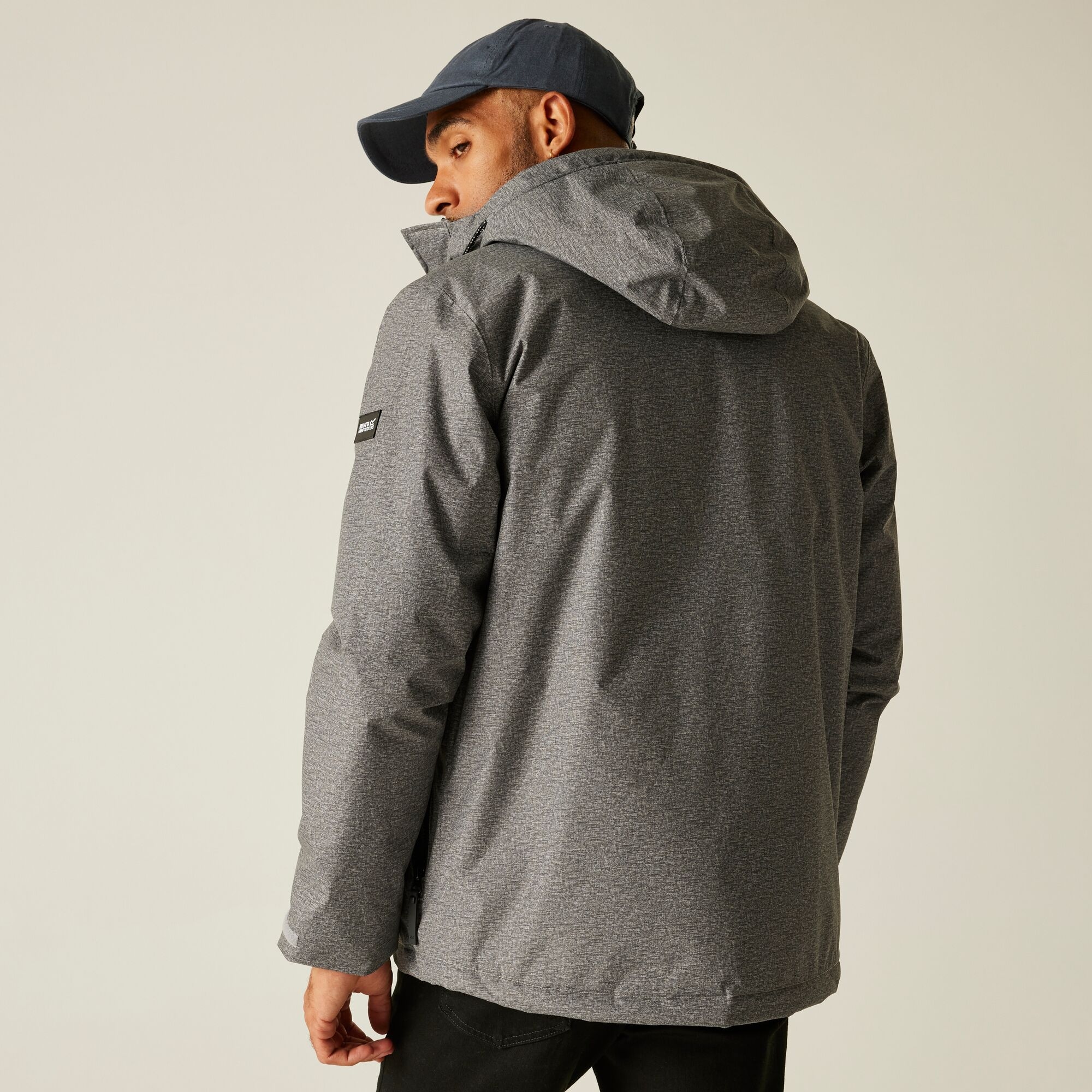 Regatta Kurtka męska zimowa ocieplana Sterlings Szary