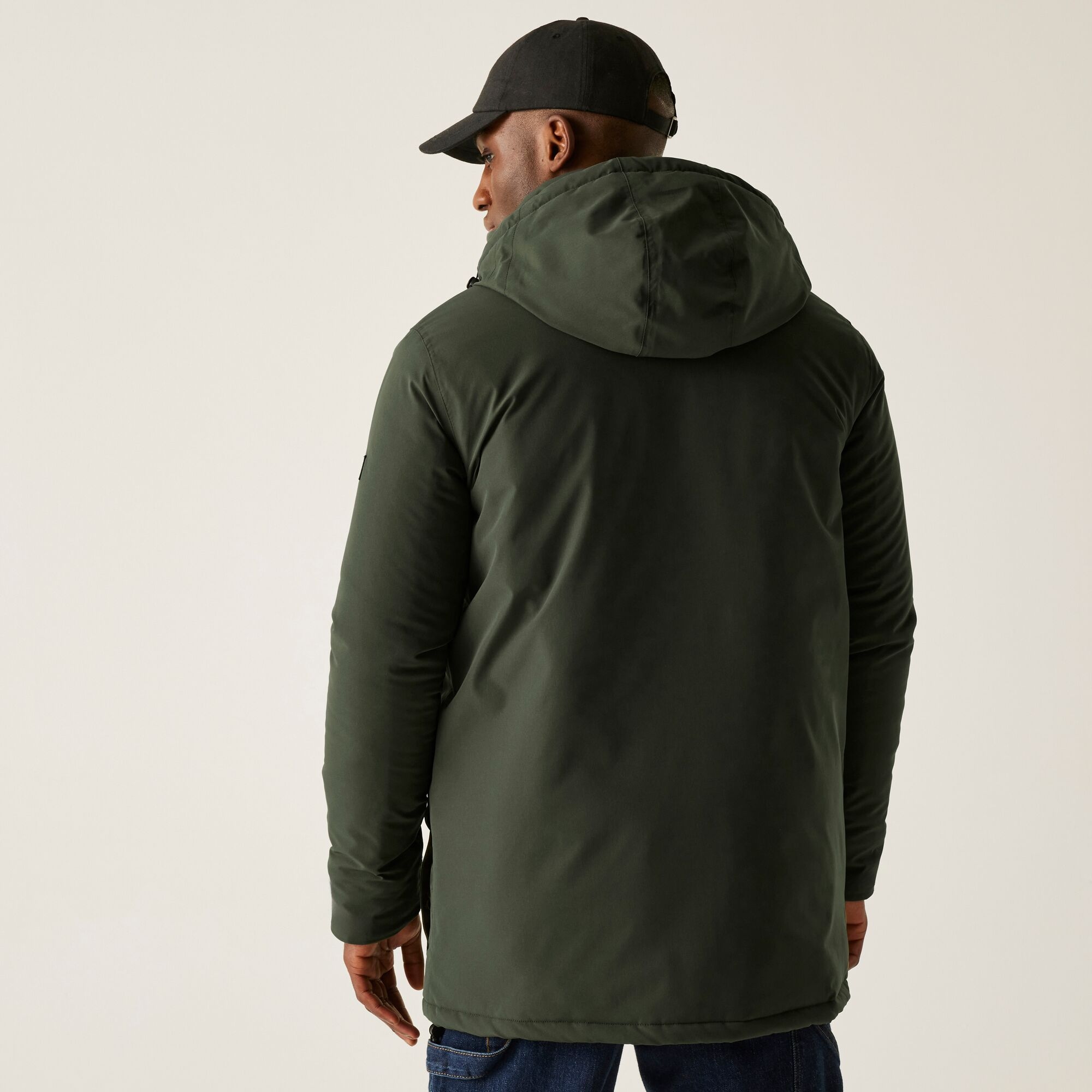 Regatta Kurtka męska zimowa ocieplana Rhodo Zielony