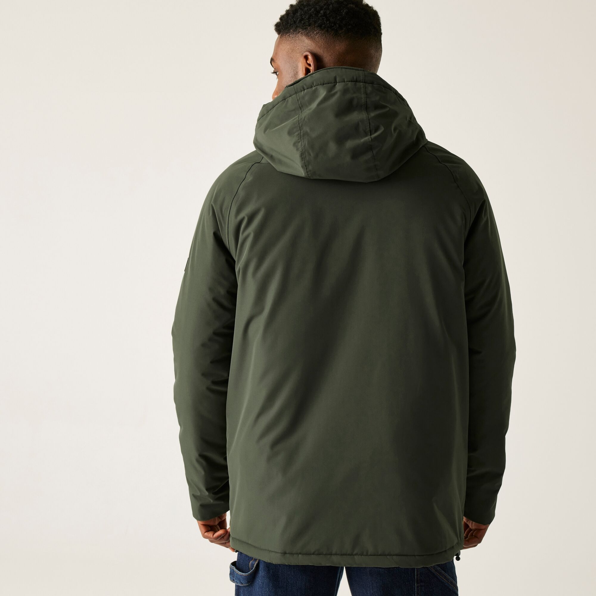 Regatta Kurtka męska przejściowa przeciwdeszczowa Savon Zielony