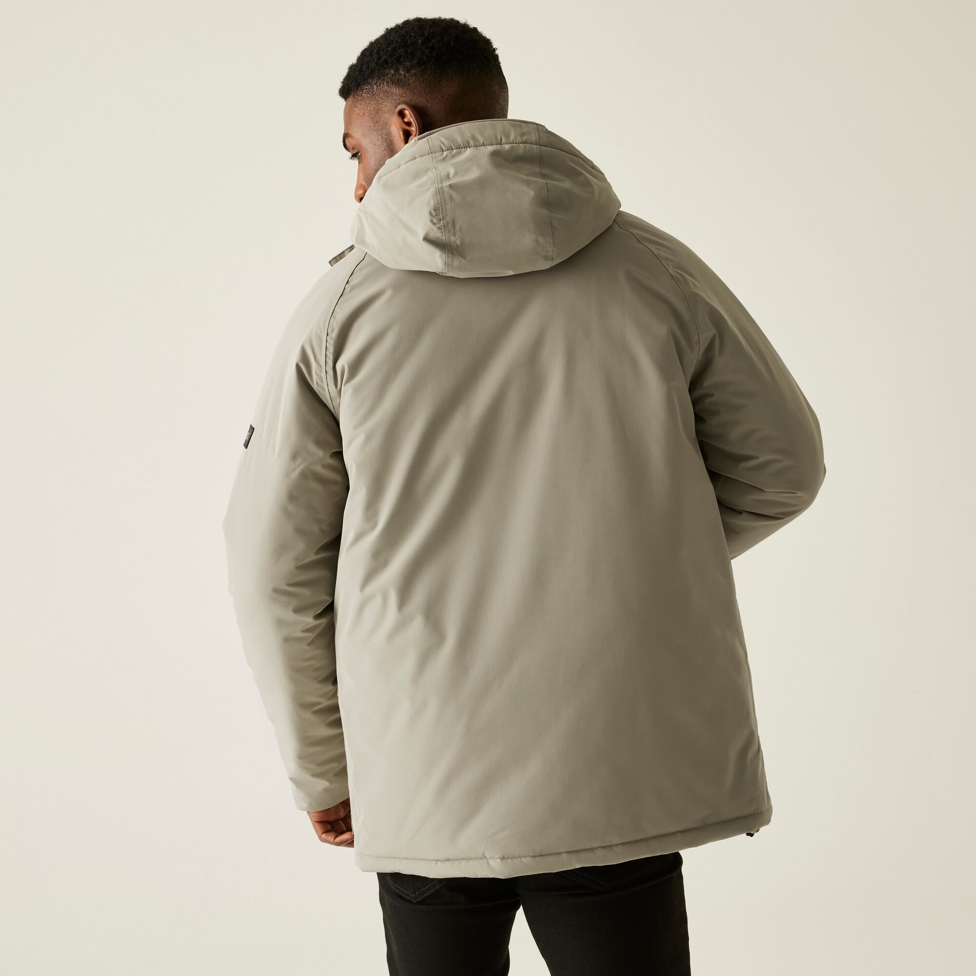 Kurtka męska przejściowa przeciwdeszczowa Savon Beżowy