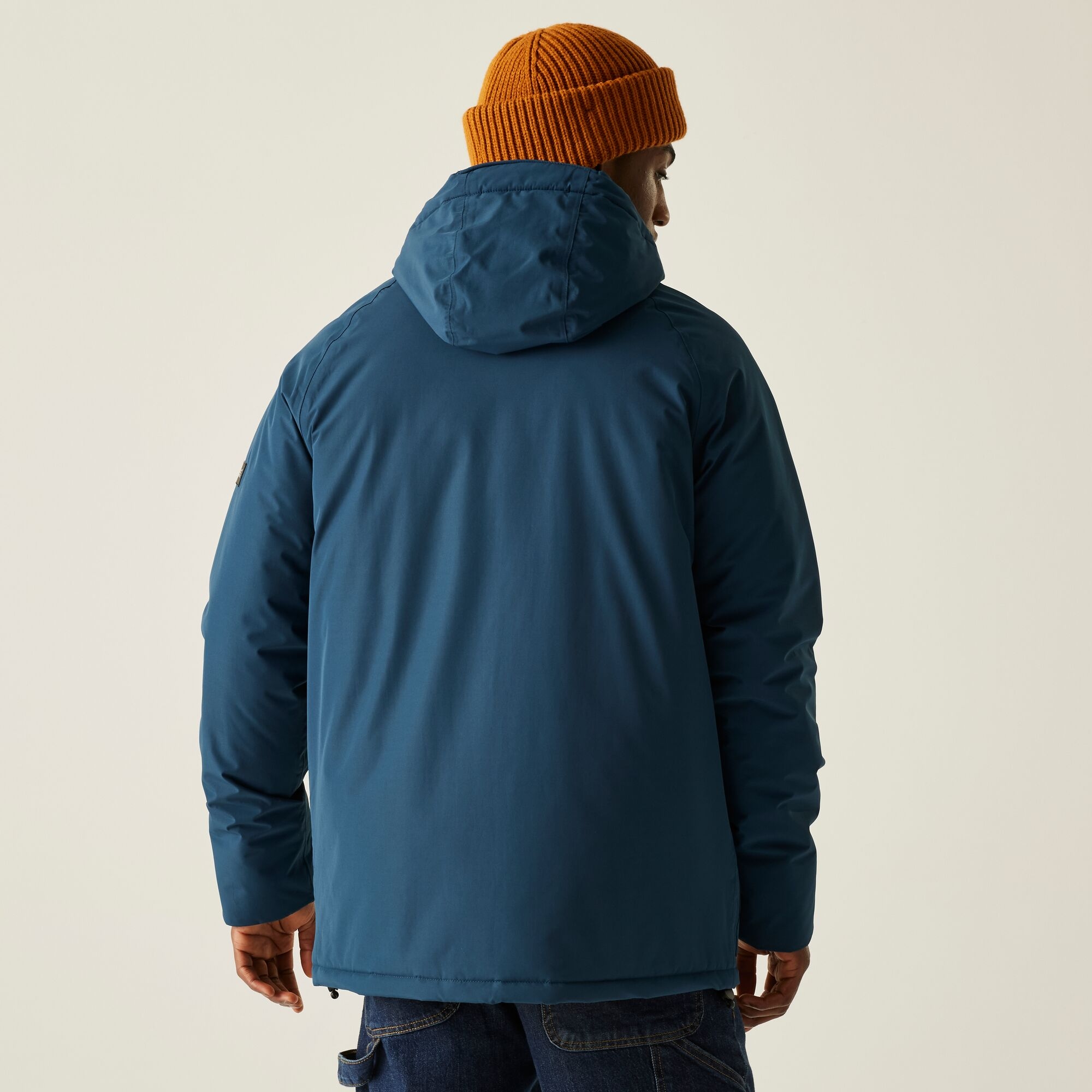 Regatta Kurtka męska przejściowa przeciwdeszczowa Savon Niebieski