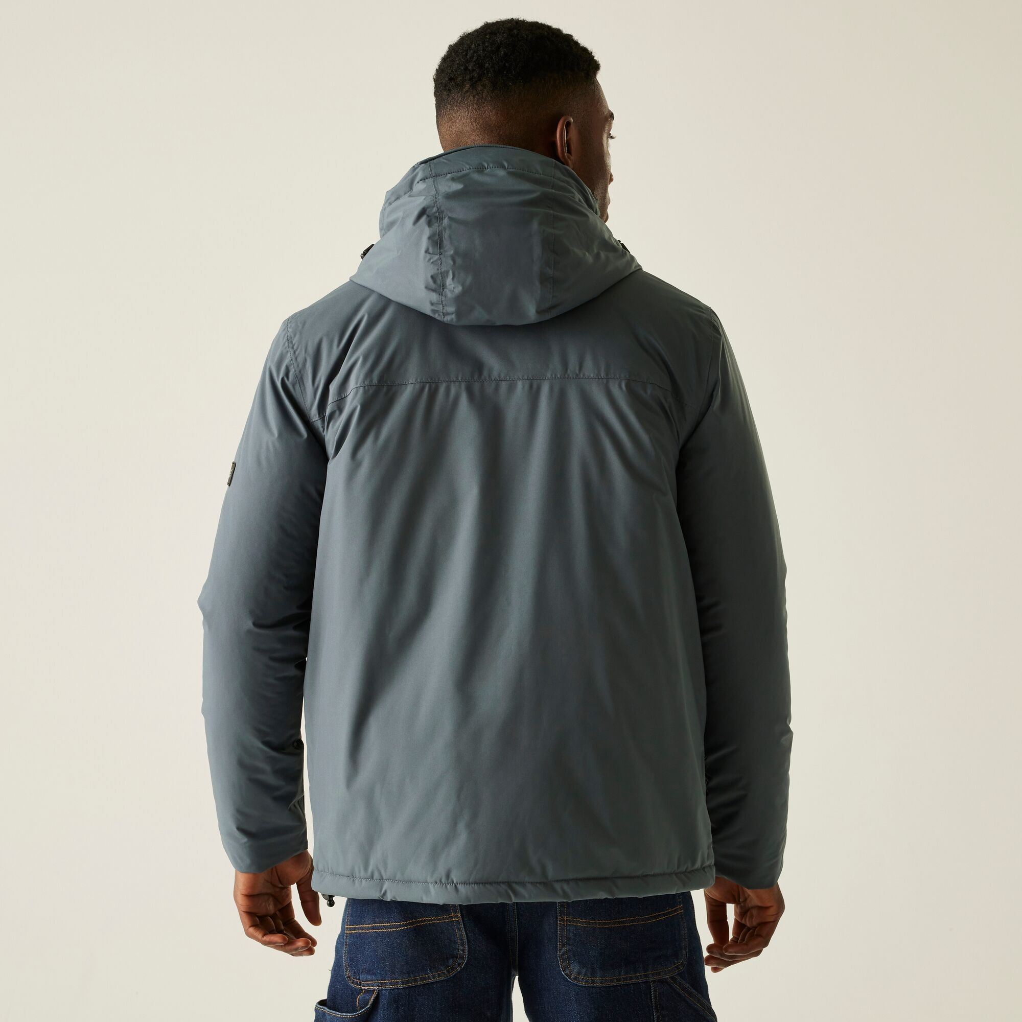 Regatta Kurtka męska przejściowa przeciwdeszczowa Winsar Szary