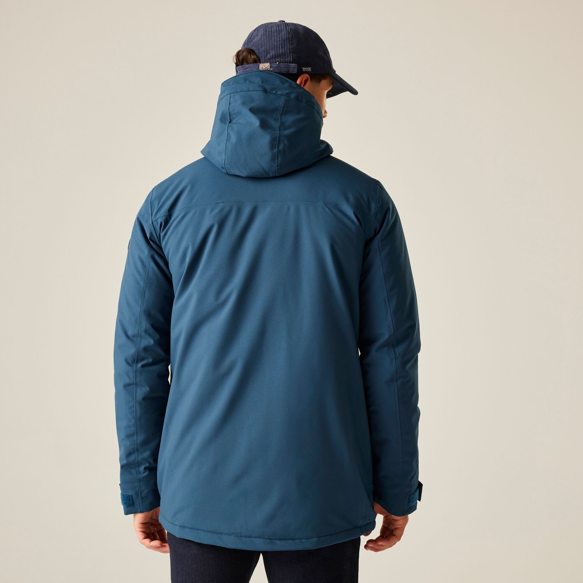 Regatta Kurtka męska przejściowa ocieplana przeciwdeszczowa Balaton Niebieski