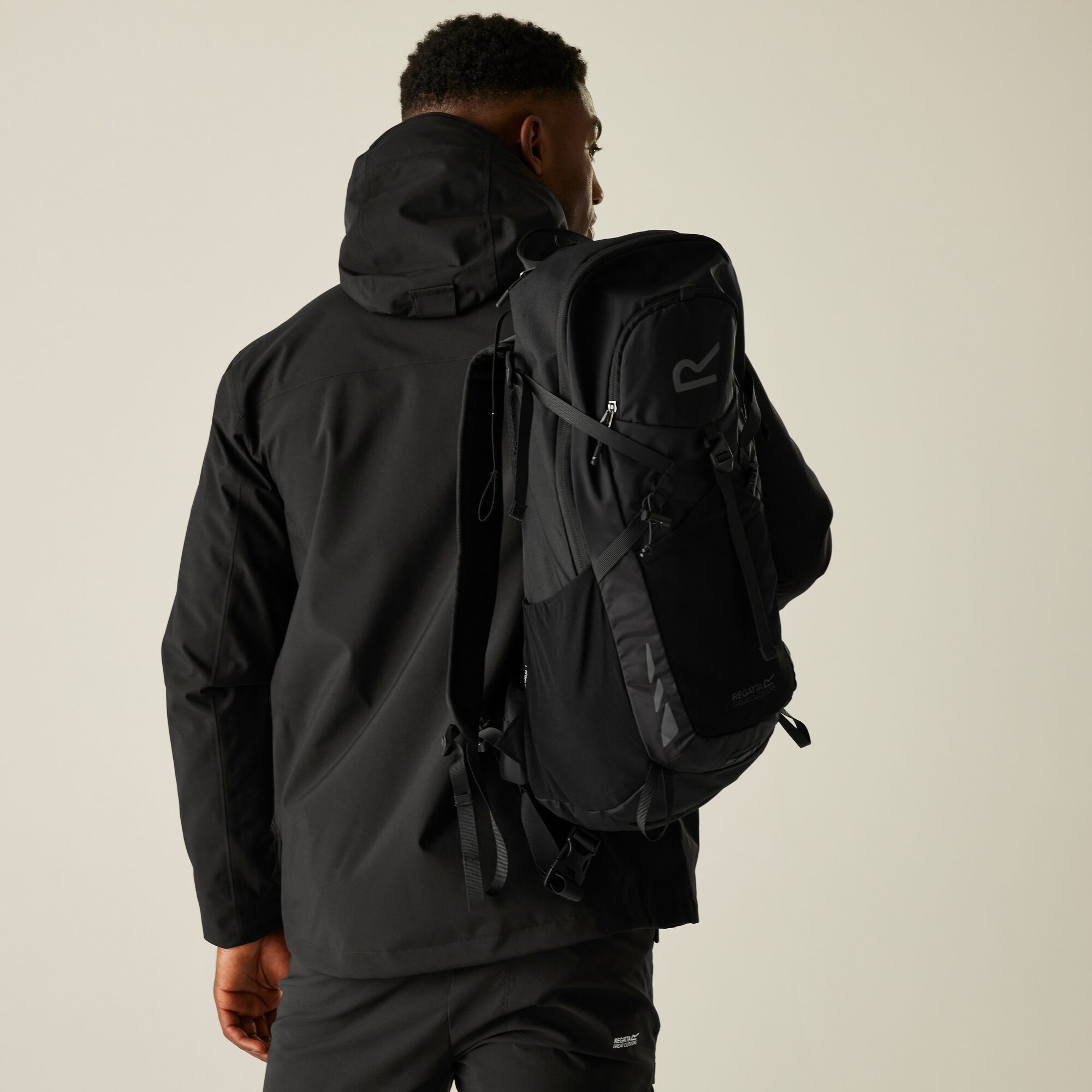 Regatta Kurtka męska 3 w 1 Coriver Czarny