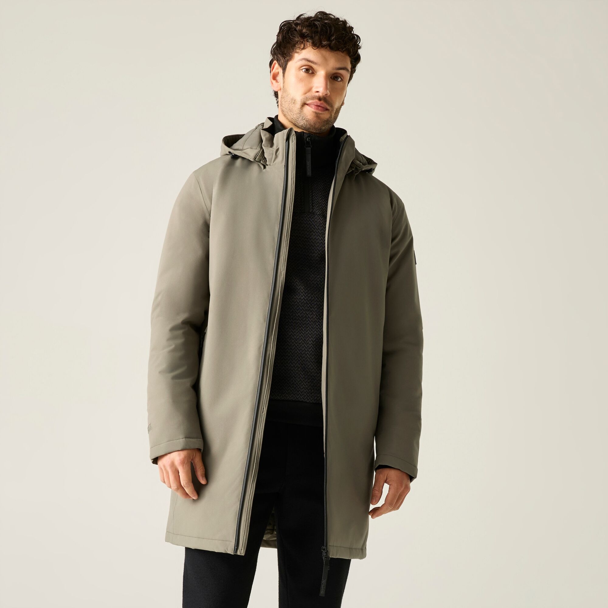 Regatta Men's Merzen Waterproof Jacket Green Large - Image 4