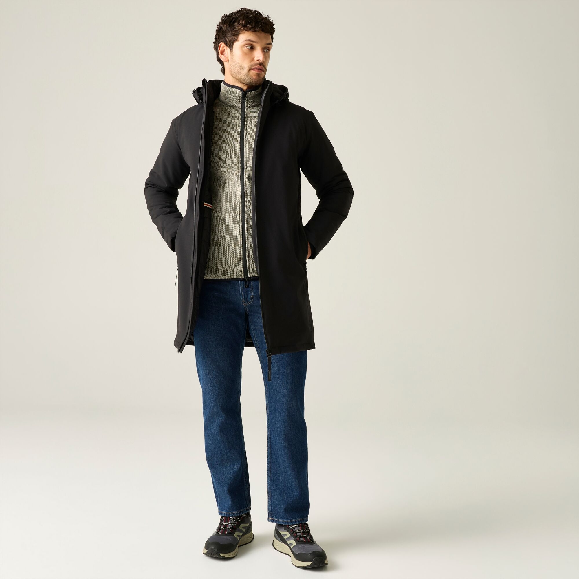 Regatta Men's Merzen Waterproof Jacket - Black - S - Image 5