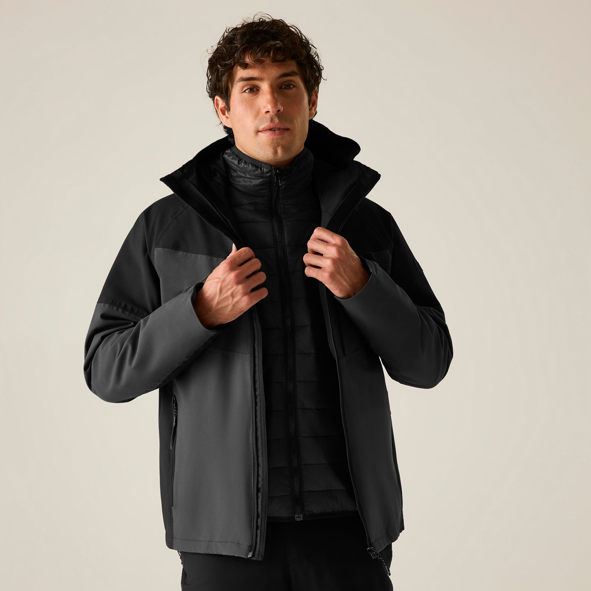 Regatta Mens Wentwood 3-in-1 Waterproof Jacket | Inner Insulated Jacket - Image 4