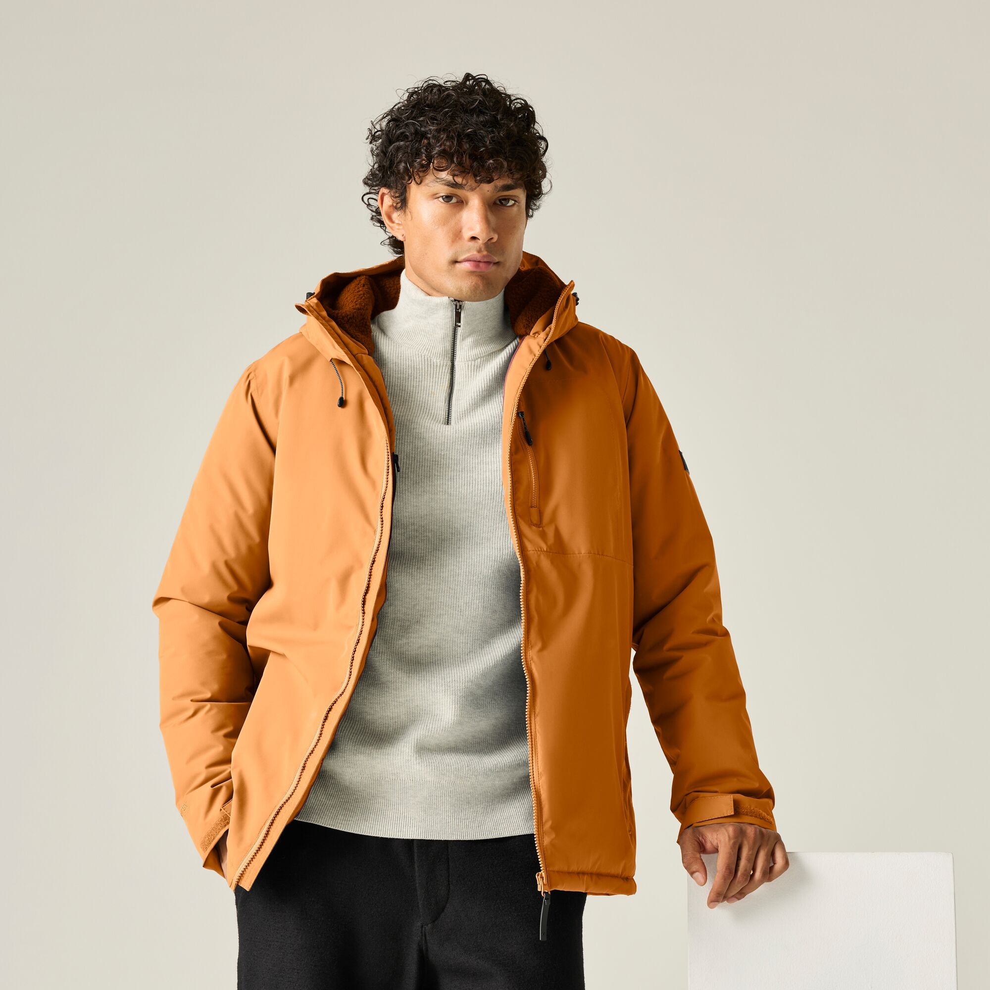 Regatta Men's Marron Waterproof Jacket Frankie Insulated - Image 5