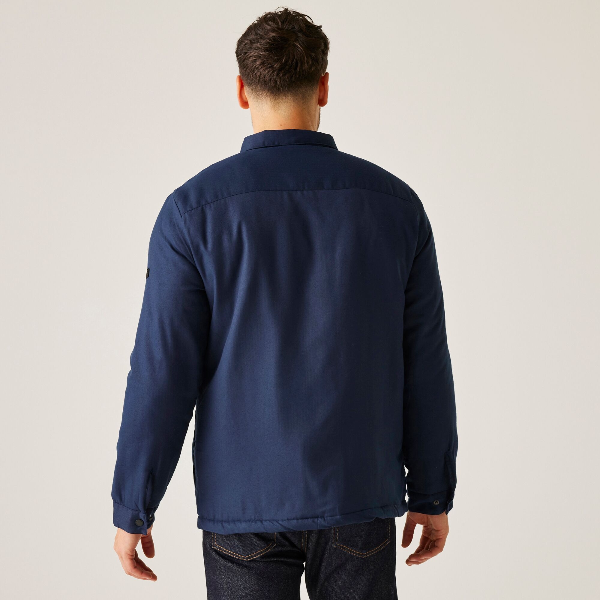 Regatta Regatta Koszula męska ocieplana Gawayne Niebieski