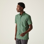 Piquant Green Moroccan Blue Navy Check