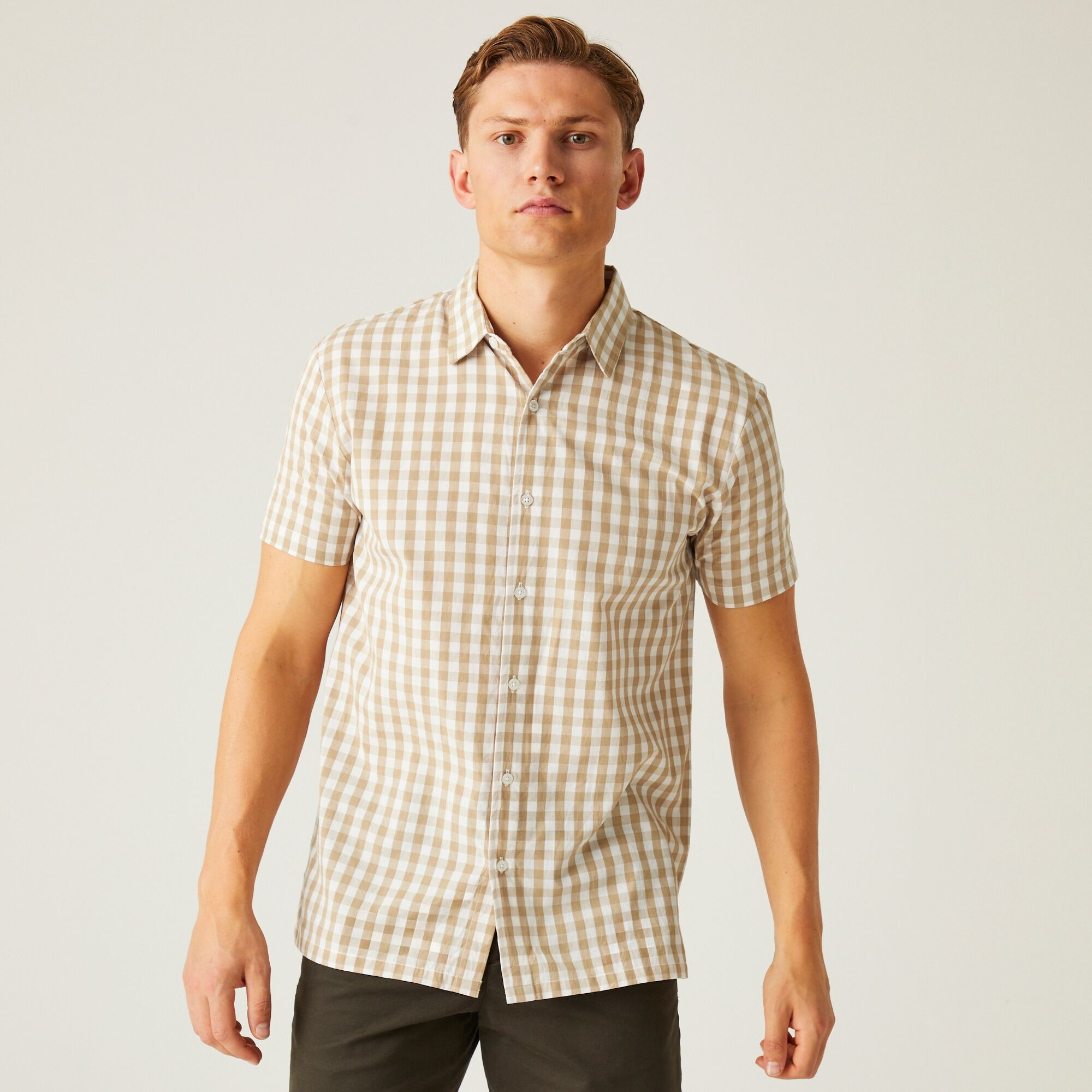 Regatta Męska koszula Denmoor Beżowy