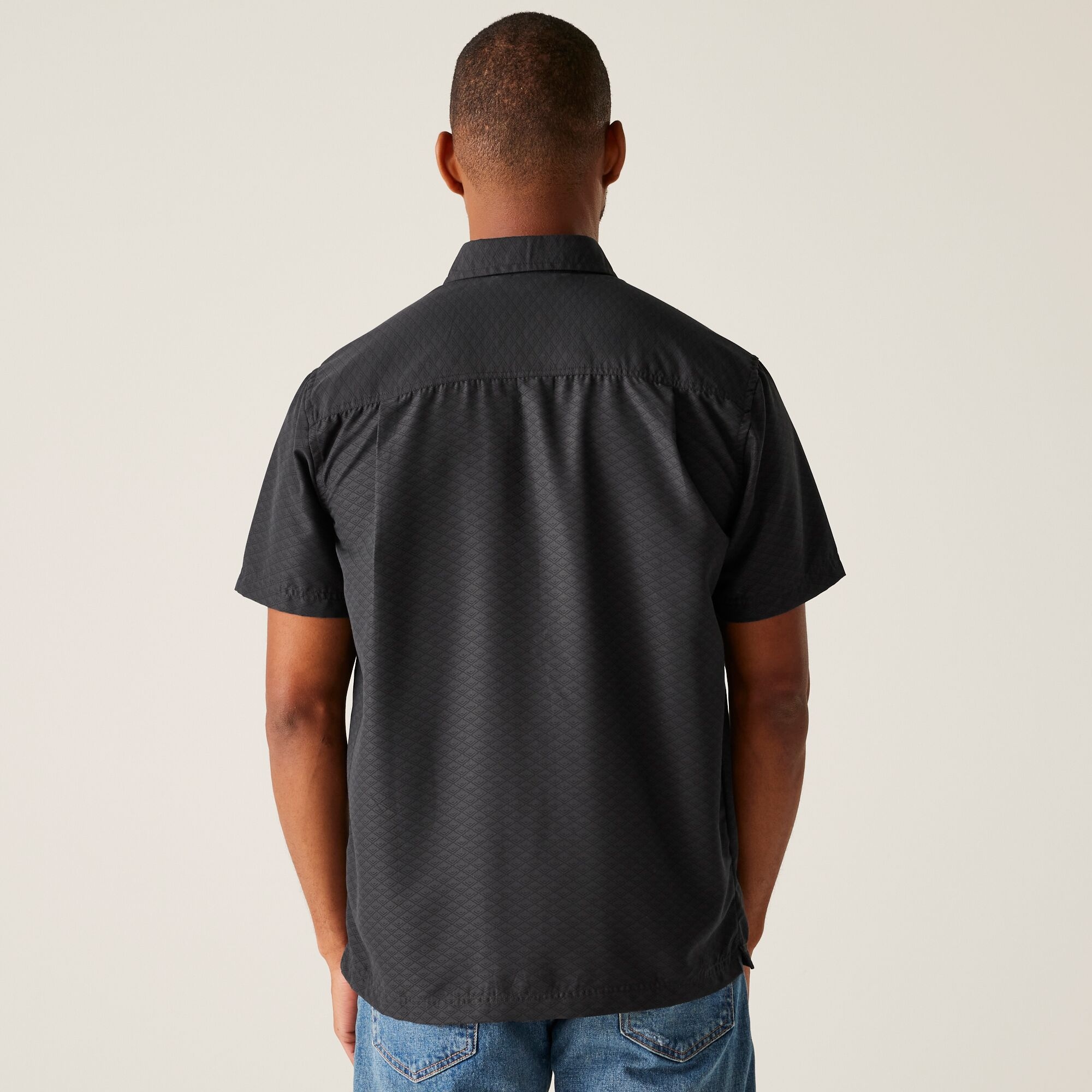 Regatta Regatta Koszula męska z krótkim rękawem Mindano IX Szary