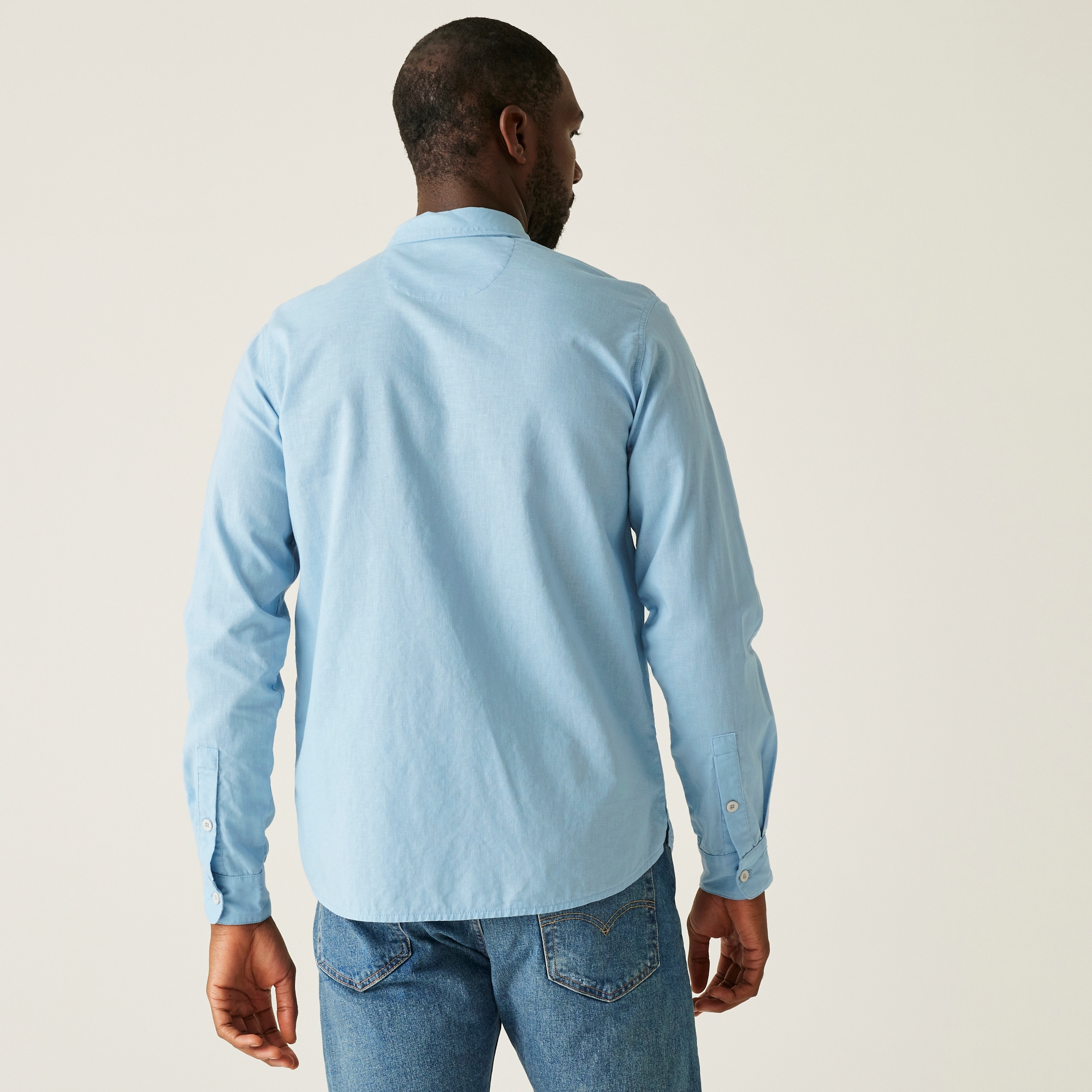 Męska koszula Loran Niebieski