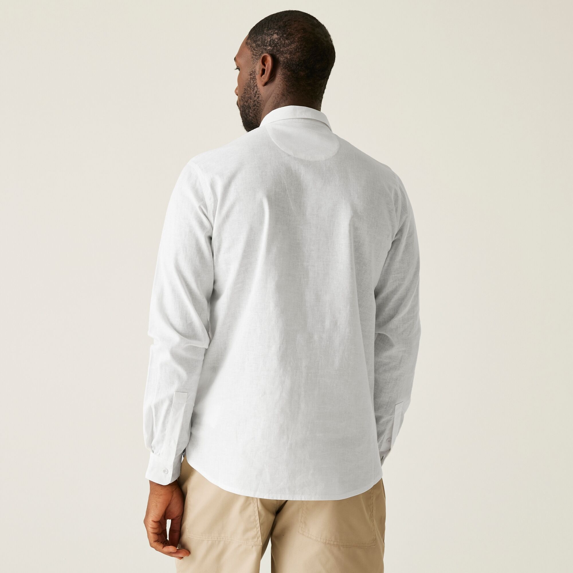 Regatta Męska koszula Loran Kremowy