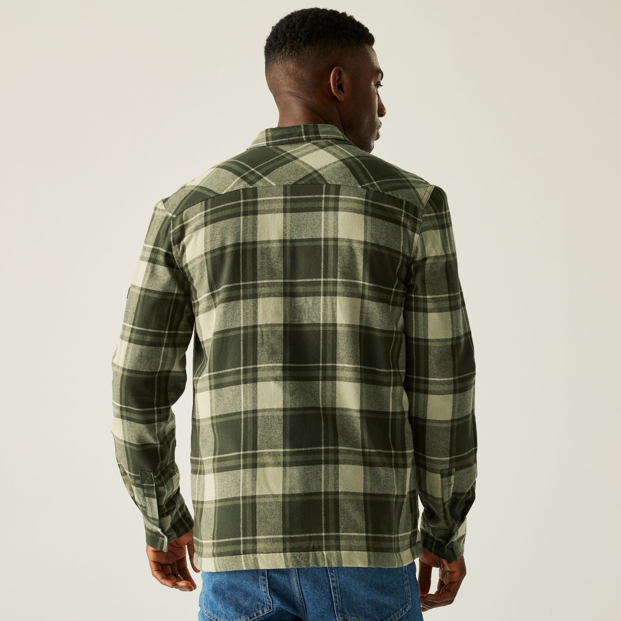 Regatta Koszula męska Spennith Shacket Zielony