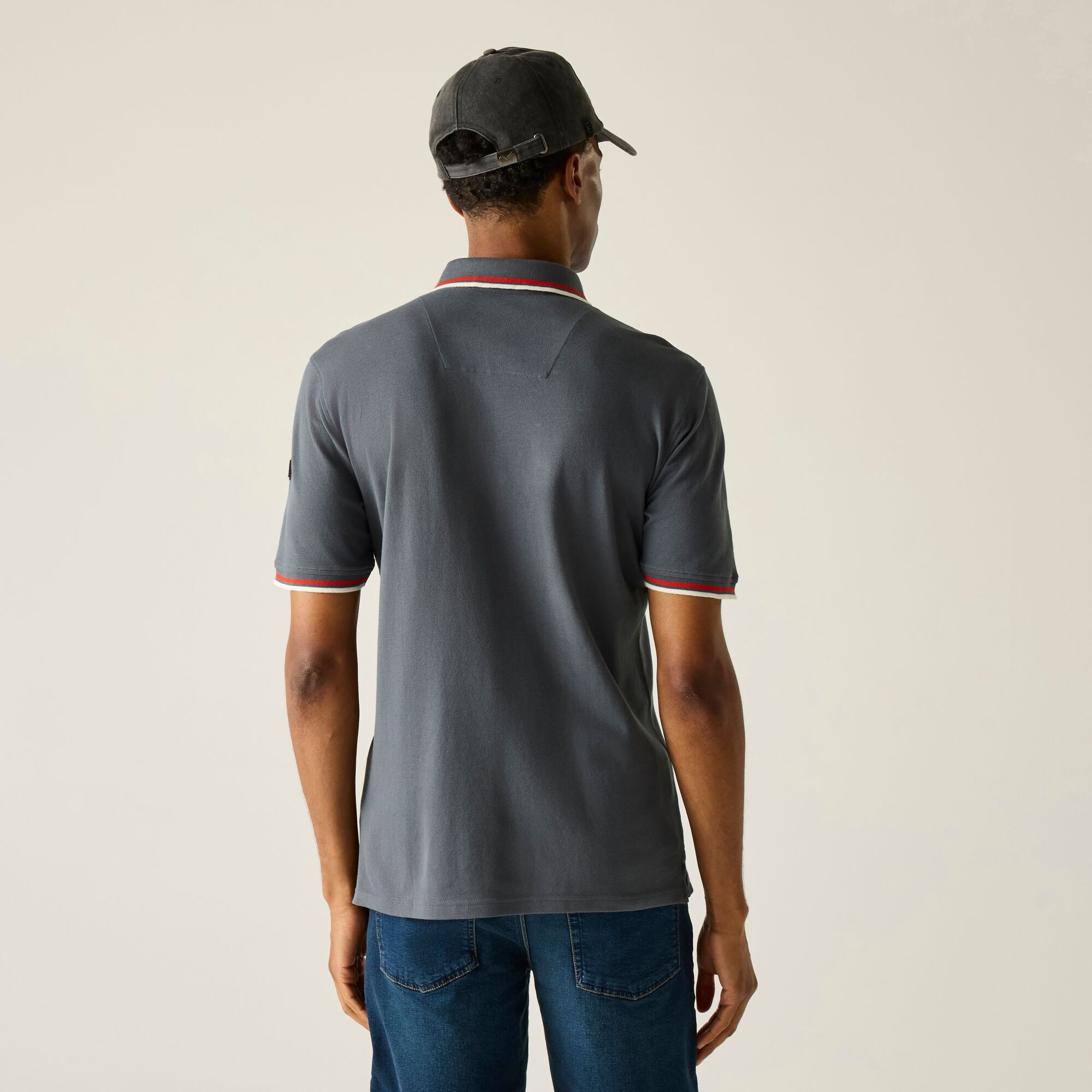 Regatta   Koszulka męska polo Adryan Szary