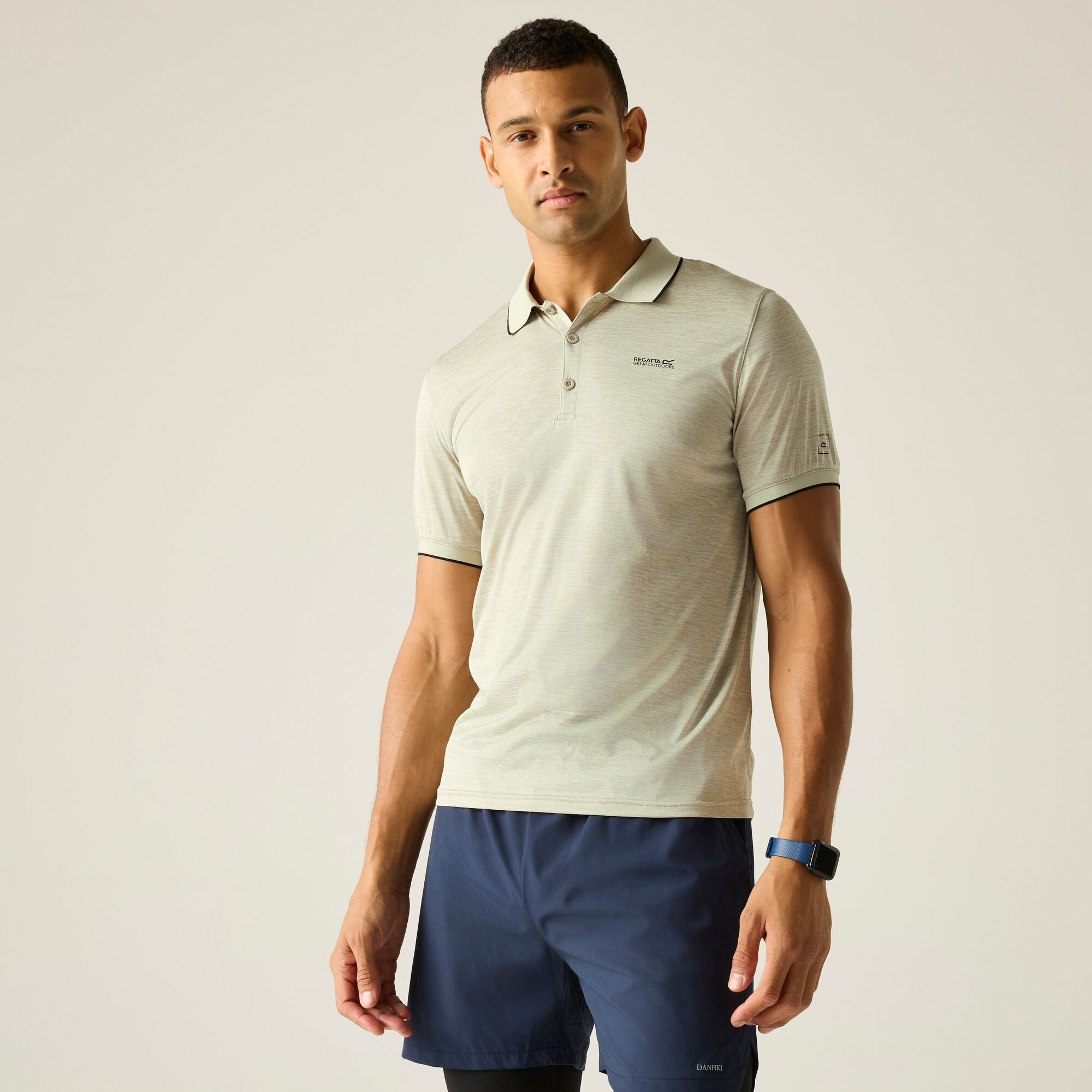 Regatta Regatta Koszulka męska polo Remex II Beżowe