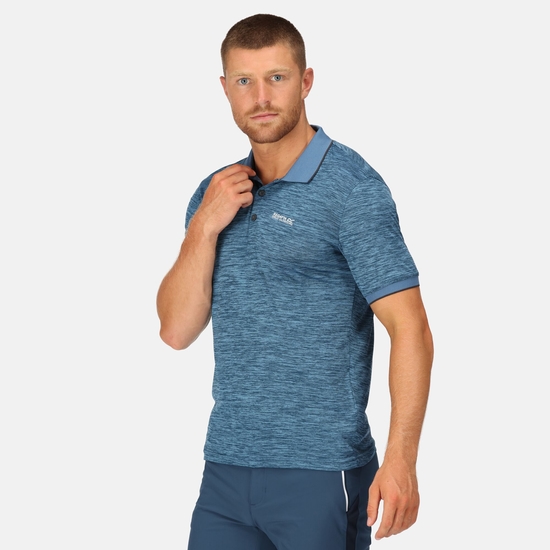 Men's Remex II Jersey Polo Shirt Stellar 