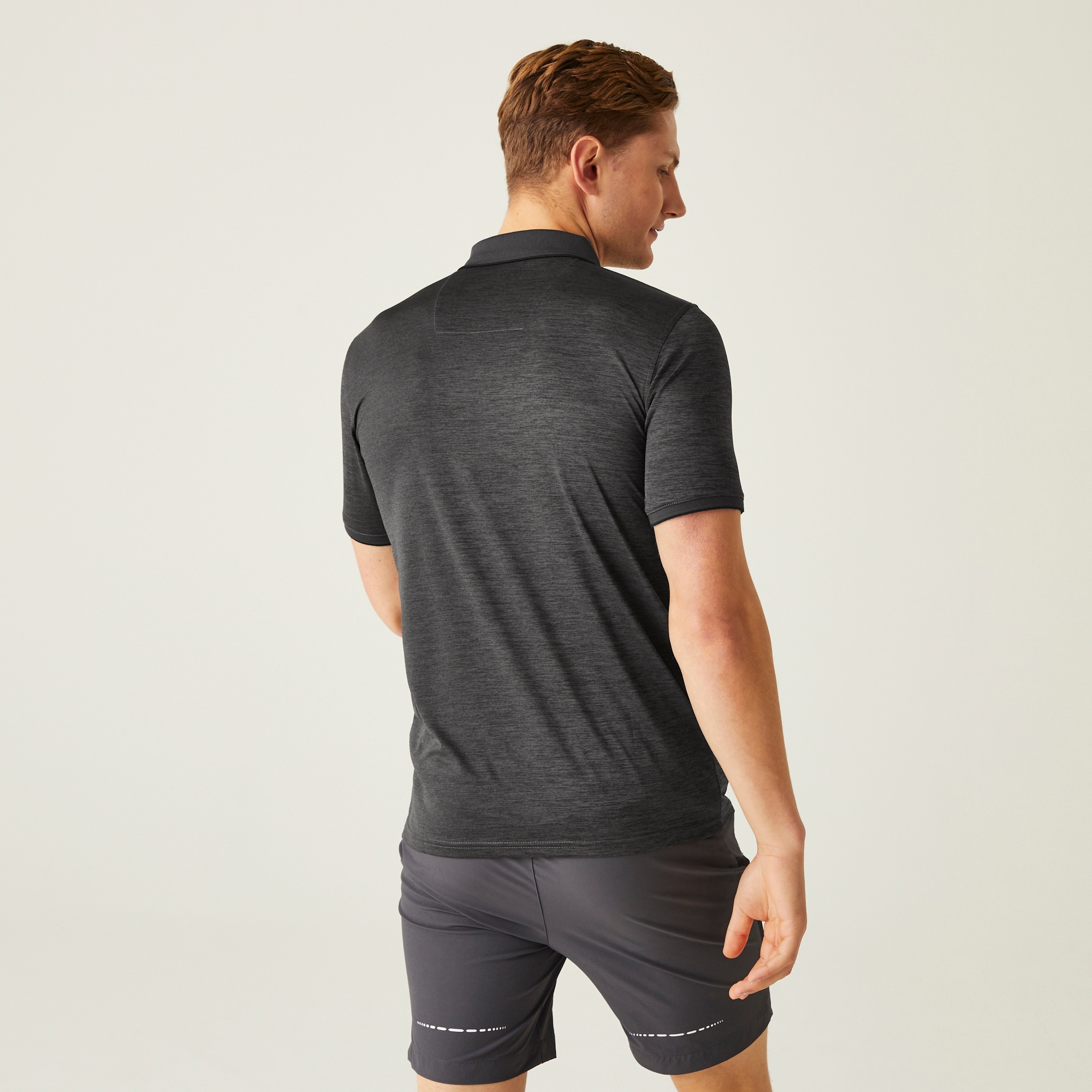 Męska koszulka polo Remex II Szary