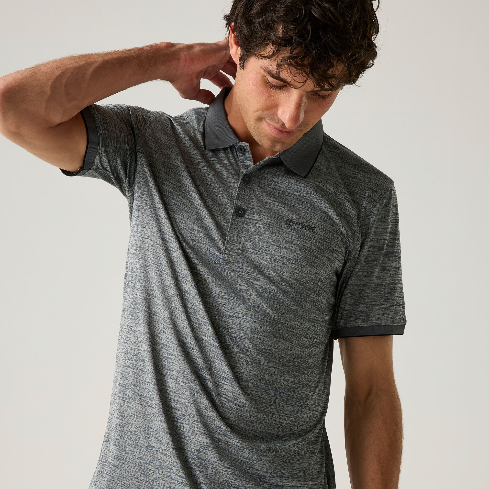 Regatta   Koszulka męska polo Remex II Szary