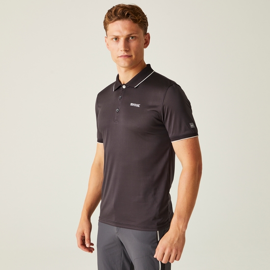 Polo Remex II en jersey à manches courtes pour hommes Gris