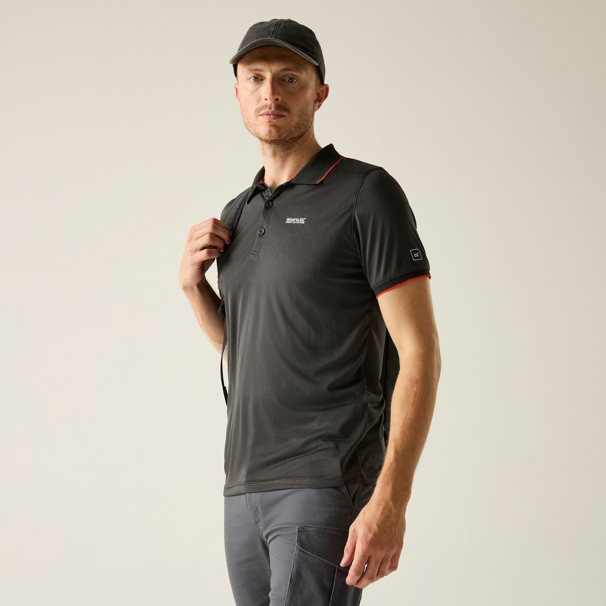 Regatta   Koszulka męska polo Remex II Szary