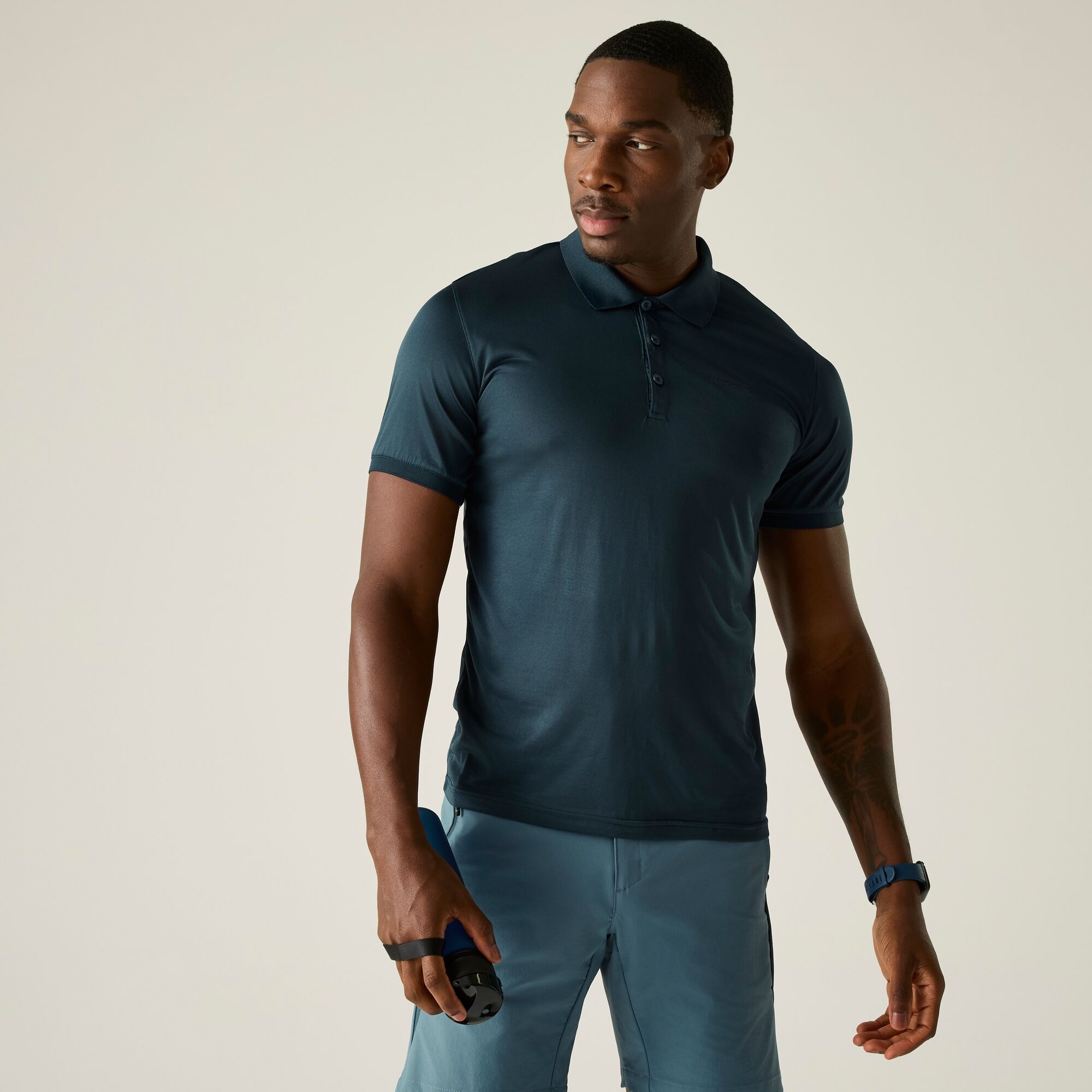 Regatta Men's Remex Ii Jersey Polo Shirt - Blue 3XL
