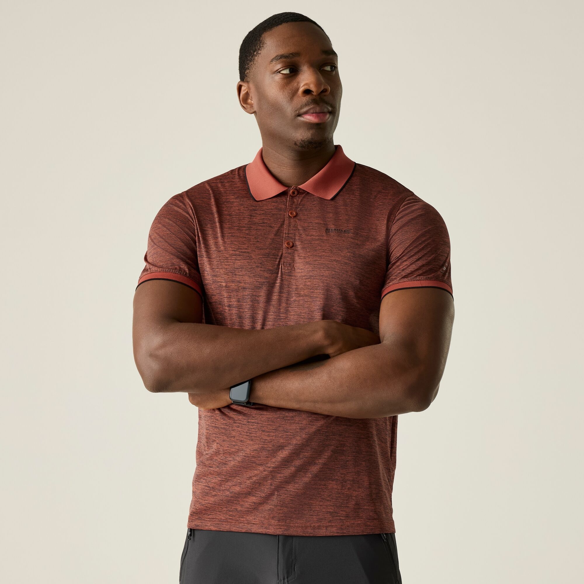 Regatta Remex Ii Jersey Polo Shirt Size: 3XL Men's Red