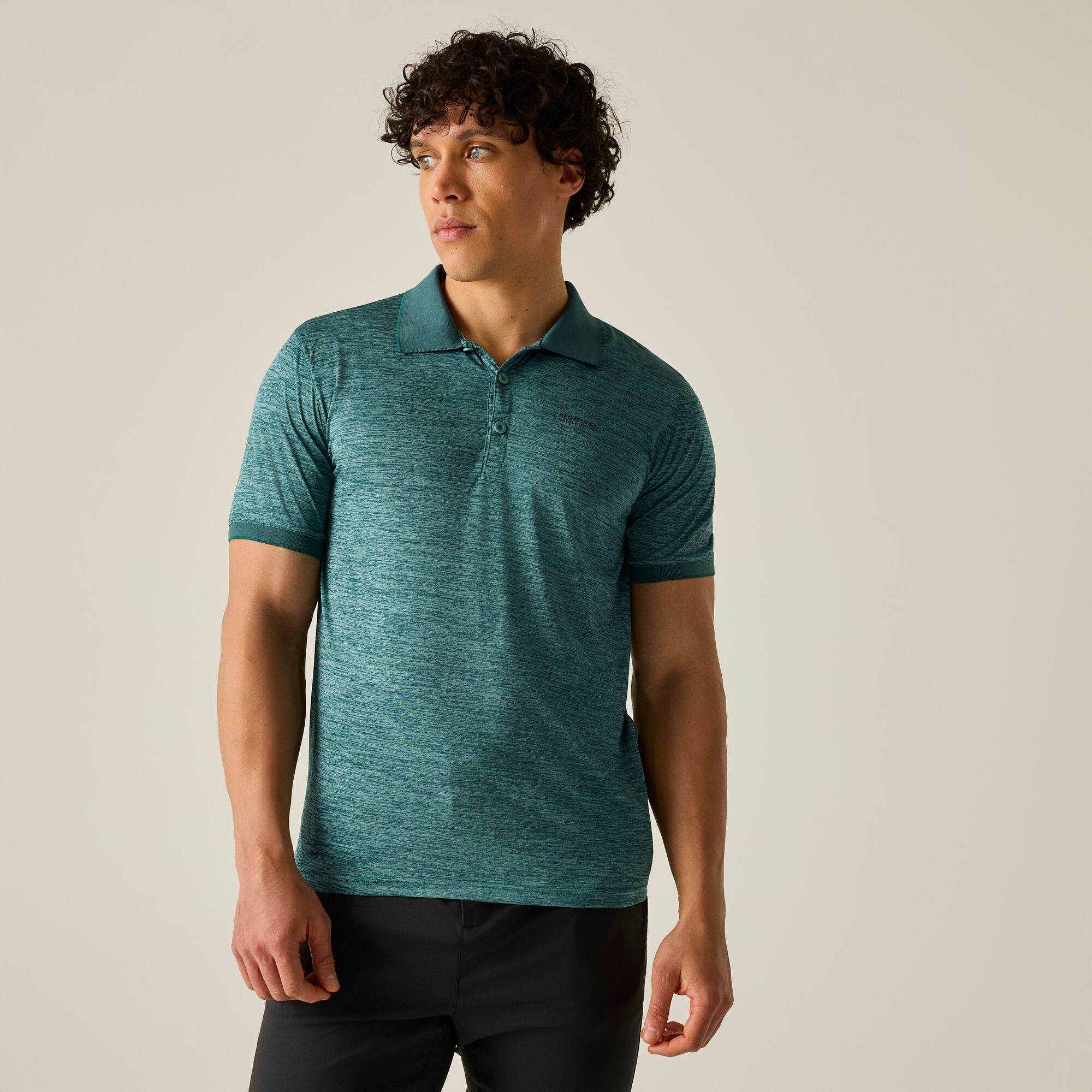 Regatta   Koszulka męska polo Remex II Zielony