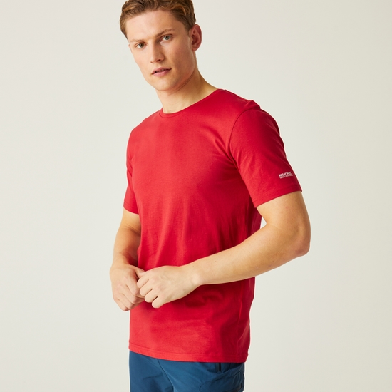 T-shirt Homme sport léger Tait Rouge