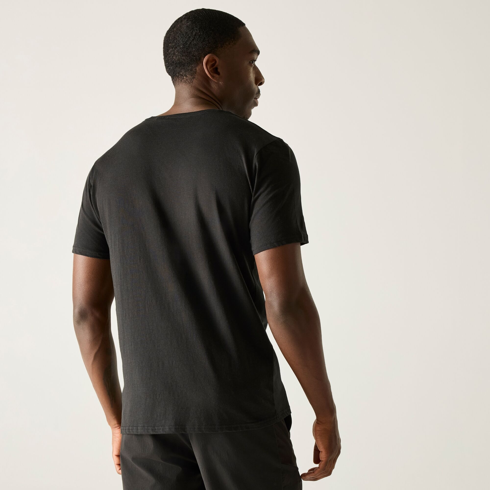 Regatta   Koszulka męska Tait Czarny