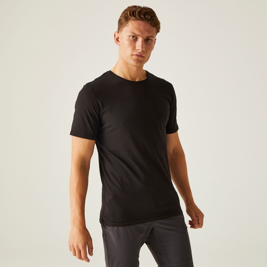 Men's Tait Lightweight Active T-Shirt Black 