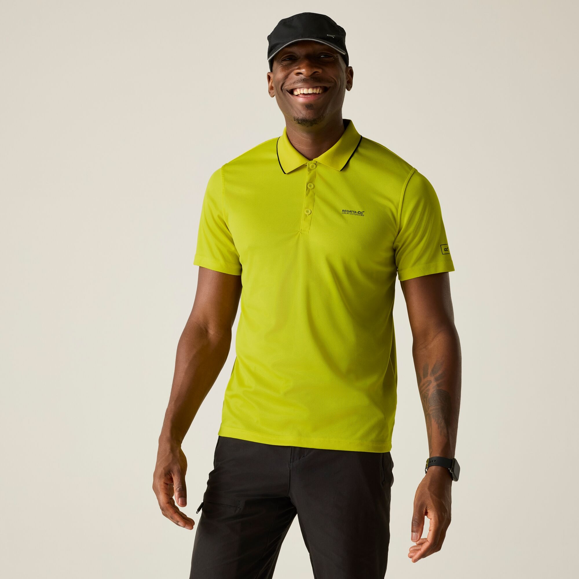 Regatta Koszulka męska polo Maverik V Żółty