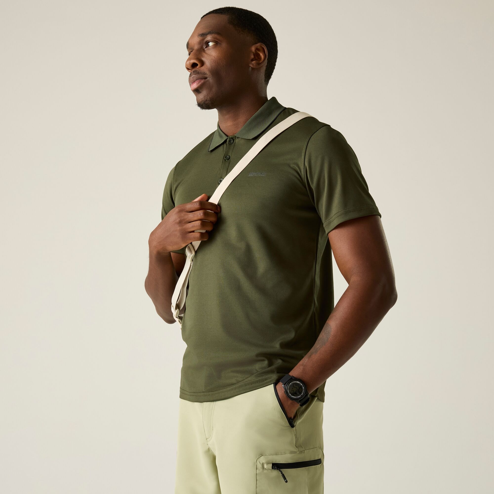 Regatta Regatta Koszulka męska polo Maverik V Zielony