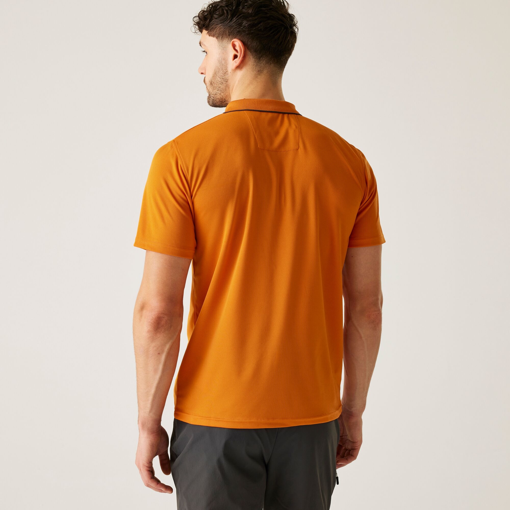 Regatta   Koszulka męska polo Maverik V Pomarańczowy