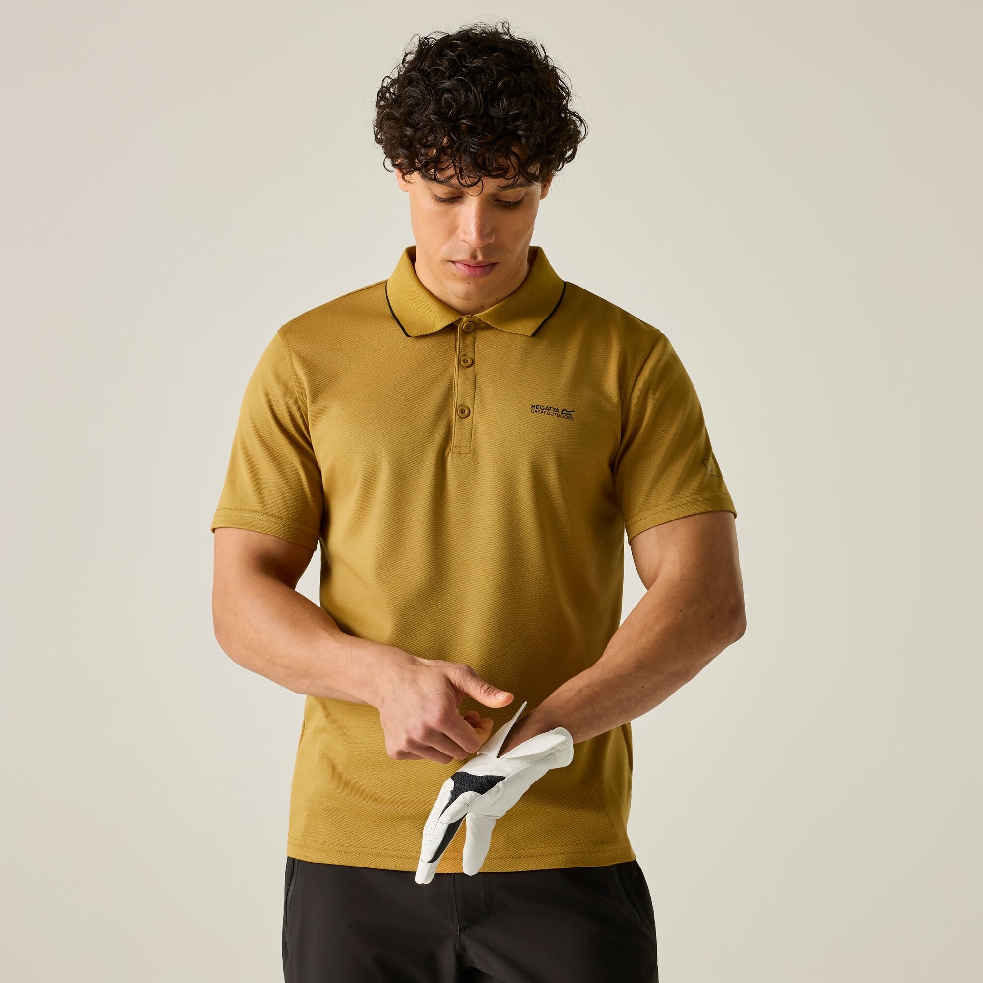 Regatta   Koszulka męska polo Maverik V Brązowy