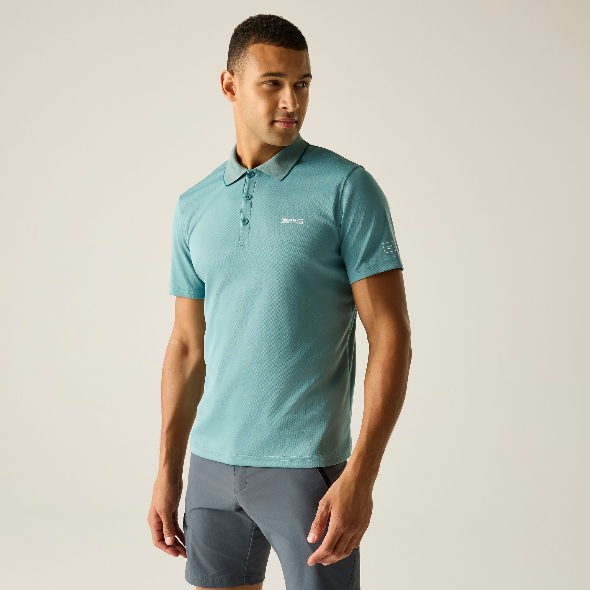 Regatta Koszulka męska polo Maverik V Zielony