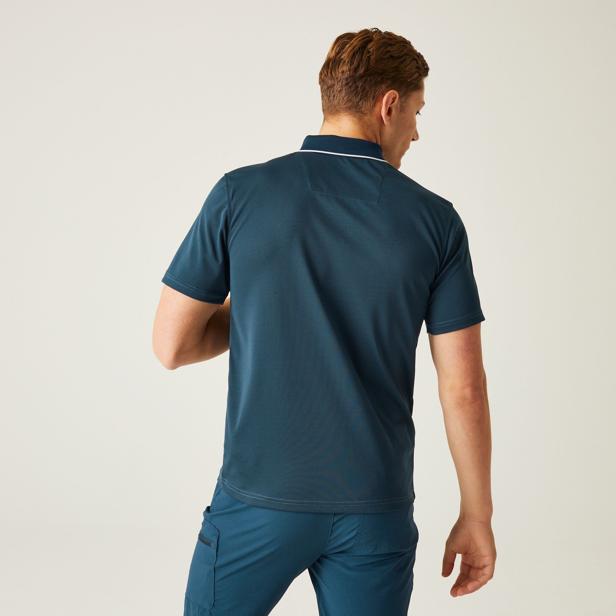 Regatta Męska koszulka polo Maverik V Granatowy