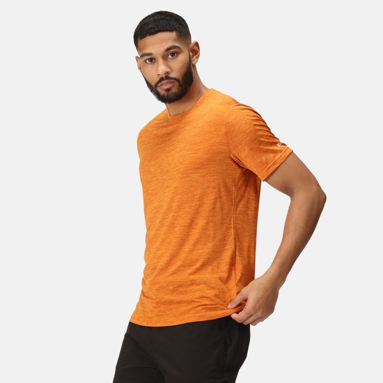 Men's Fingal Edition Marl T-Shirt Orange Pepper