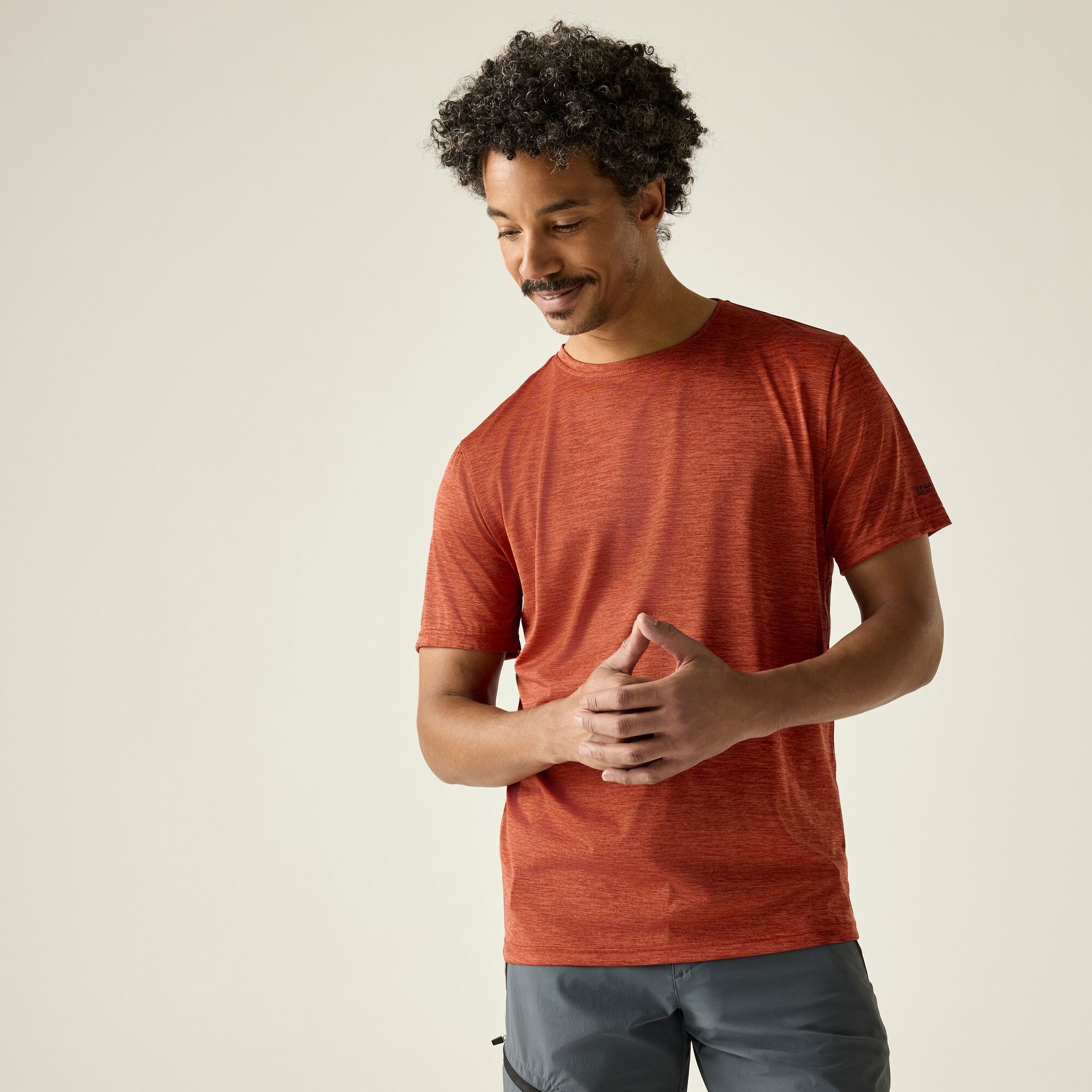 Regatta Regatta Koszulka męska Fingal Edition Pomarańczowy