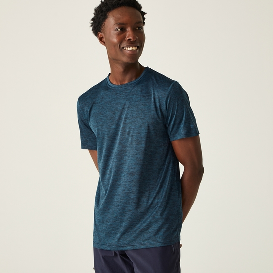 Men's Fingal Edition Marl T-Shirt Moroccan Blue 