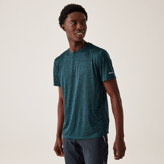 Men's Fingal Edition Marl T-Shirt Moroccan Blue 