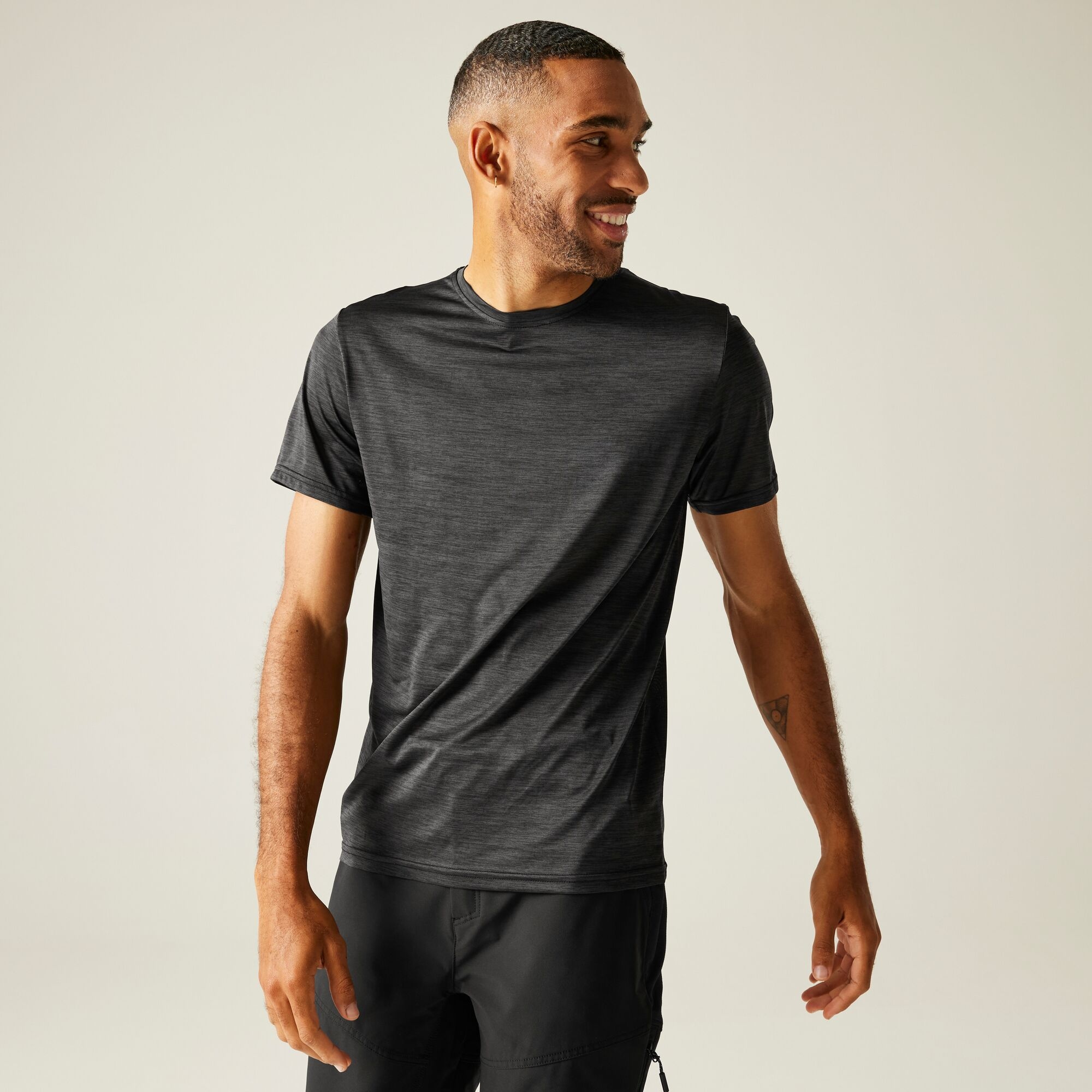 Regatta Koszulka męska Fingal Edition Czarny