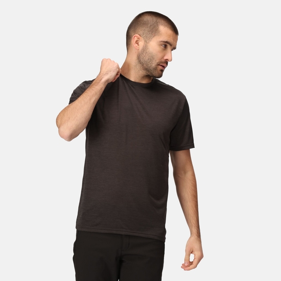 Men's Fingal Edition Marl T-Shirt Black 