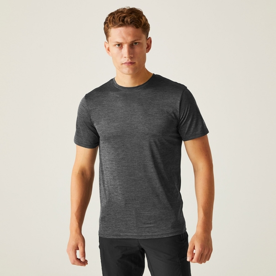 Men's Fingal Edition Marl T-Shirt Black 